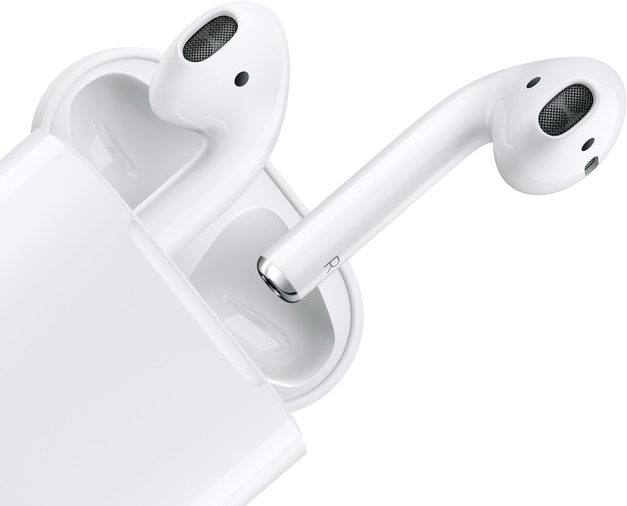 Наушники Apple AirPods 2 в зарядном футляре